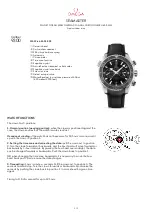 Preview for 1 page of Omega 232.32.46.51.01.003 Quick Start Manual