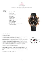Preview for 1 page of Omega 232.63.46.51.01.001 Manual