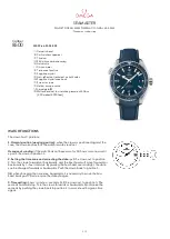 Preview for 1 page of Omega 232.92.46.21.03.001 Manual