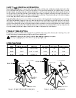 Предварительный просмотр 2 страницы Omega 32035 Operating Instructions & Parts Manual