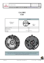Omega 3220 Technical Manual preview