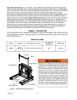Preview for 2 page of Omega 47050 Operating Instructions & Parts Manual
