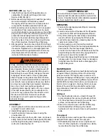 Preview for 3 page of Omega 49154 Operating Instructions & Parts Manual