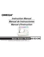 Omega 605DOM Instruction Manual preview