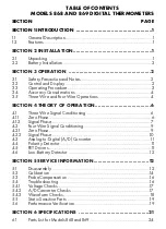 Preview for 3 page of Omega 868F User Manual