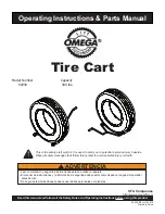 Preview for 1 page of Omega 92030 Operating Instructions & Parts Manual