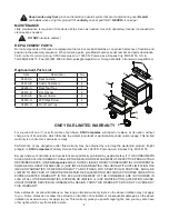 Preview for 4 page of Omega 92450 Operating Instructions & Parts Manual