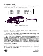 Preview for 4 page of Omega 93200 Operating Instructions & Parts Manual