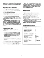 Preview for 5 page of Omega ACC-PS1 Operator'S Manual