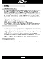 Предварительный просмотр 4 страницы Omega Altise OCM203O Operation, Maintenance And Safety Instructions