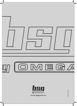 Предварительный просмотр 60 страницы Omega BSG 3100R User Manual