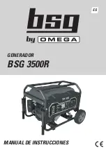 Omega BSG 3500R User Manual preview