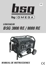 Preview for 1 page of Omega BSG 3800 RE Manual