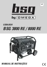 Preview for 21 page of Omega BSG 3800 RE Manual