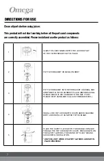 Preview for 8 page of Omega C2000B Manual