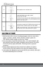 Preview for 10 page of Omega C2000B Manual