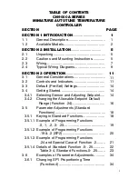 Предварительный просмотр 3 страницы Omega C9000A SERIES User Manual