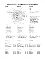 Предварительный просмотр 2 страницы Omega Calibre 1151 A Technical Manual