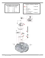 Предварительный просмотр 3 страницы Omega Calibre 1151 A Technical Manual