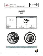 Omega CALIBRE 2628 Technical Manual preview