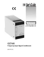 Предварительный просмотр 1 страницы Omega CCT-05 Series User Manual