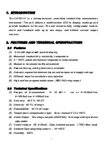 Preview for 4 page of Omega CDTX-111 User Manual