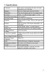 Preview for 19 page of Omega CL110 User Manual