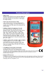 Preview for 3 page of Omega CL514-PLUS User Manual