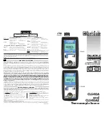 Preview for 1 page of Omega CL540A User Manual