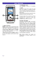 Preview for 4 page of Omega CL540ZA User Manual