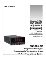 Preview for 1 page of Omega CN1001-TC User Manual