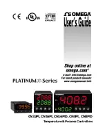 Omega CN16Pt User Manual предпросмотр