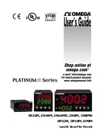 Preview for 1 page of Omega CN32Pt User Manual