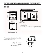 Предварительный просмотр 15 страницы Omega CN4420 Series Manual