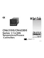 Preview for 1 page of Omega CN63100 Series User Manual