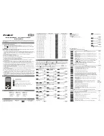 Preview for 1 page of Omega CN710 Instruction Sheet