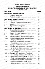 Preview for 3 page of Omega CN9000A Series User Manual