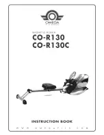 Предварительный просмотр 1 страницы Omega CO-R130 Instruction Book