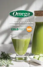 Omega COLD PRESS 365 H3000RED Manual предпросмотр