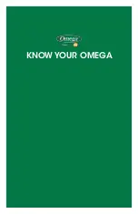 Preview for 6 page of Omega Cold Press 365 TWN30 Series User Manual