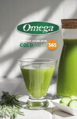 Omega COLD PRESS 365 Manual preview