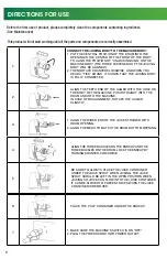 Предварительный просмотр 8 страницы Omega COLDPRESS 365 MM400 User Manual