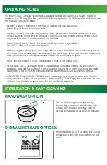 Preview for 8 page of Omega COLDPRESS 365 User Manual