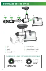 Preview for 44 page of Omega COLDPRESS 365 User Manual