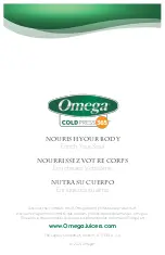 Preview for 60 page of Omega COLDPRESS 365 User Manual