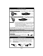 Preview for 4 page of Omega Crime Guard 350i5 Owner'S Manual