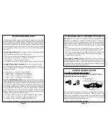 Preview for 8 page of Omega Crime Guard 745i3 Operation Manual