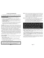 Preview for 14 page of Omega Crime Guard 750i5 Operation Manual