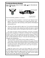 Preview for 16 page of Omega Crime Guard 850i3 Operation Manual