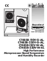 Omega CT485B-110V-G-AL User Manual preview